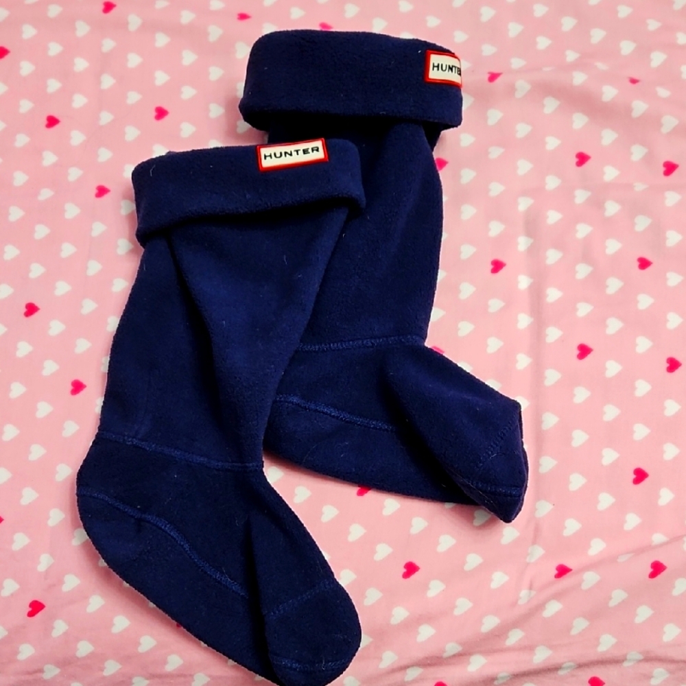 Hunter Navy Blue Socks